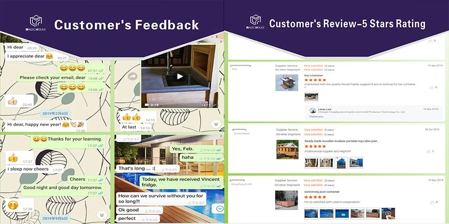 shipping container customer 0010010 #39;s feedback 1