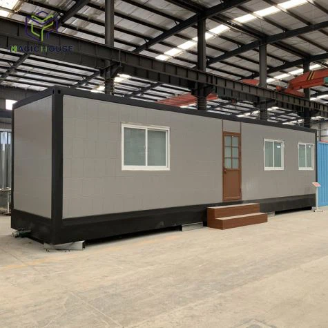 Montažna soba za slanje kontejnerskih kuća.