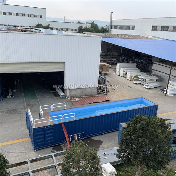 40ft Container Swimming Pool